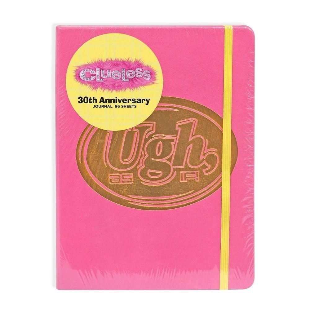 Clueless 30th Anniversary Ugh As If! Pink 96 Sheet Journal